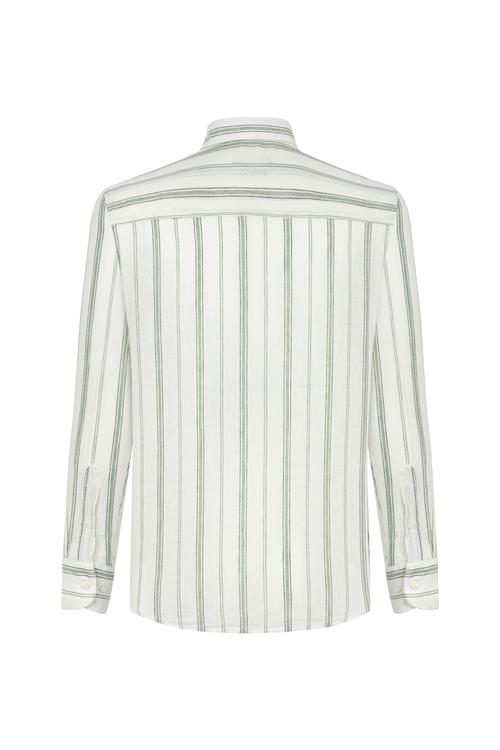  ÇİZGİLİ REGULAR FIT GÖMLEK