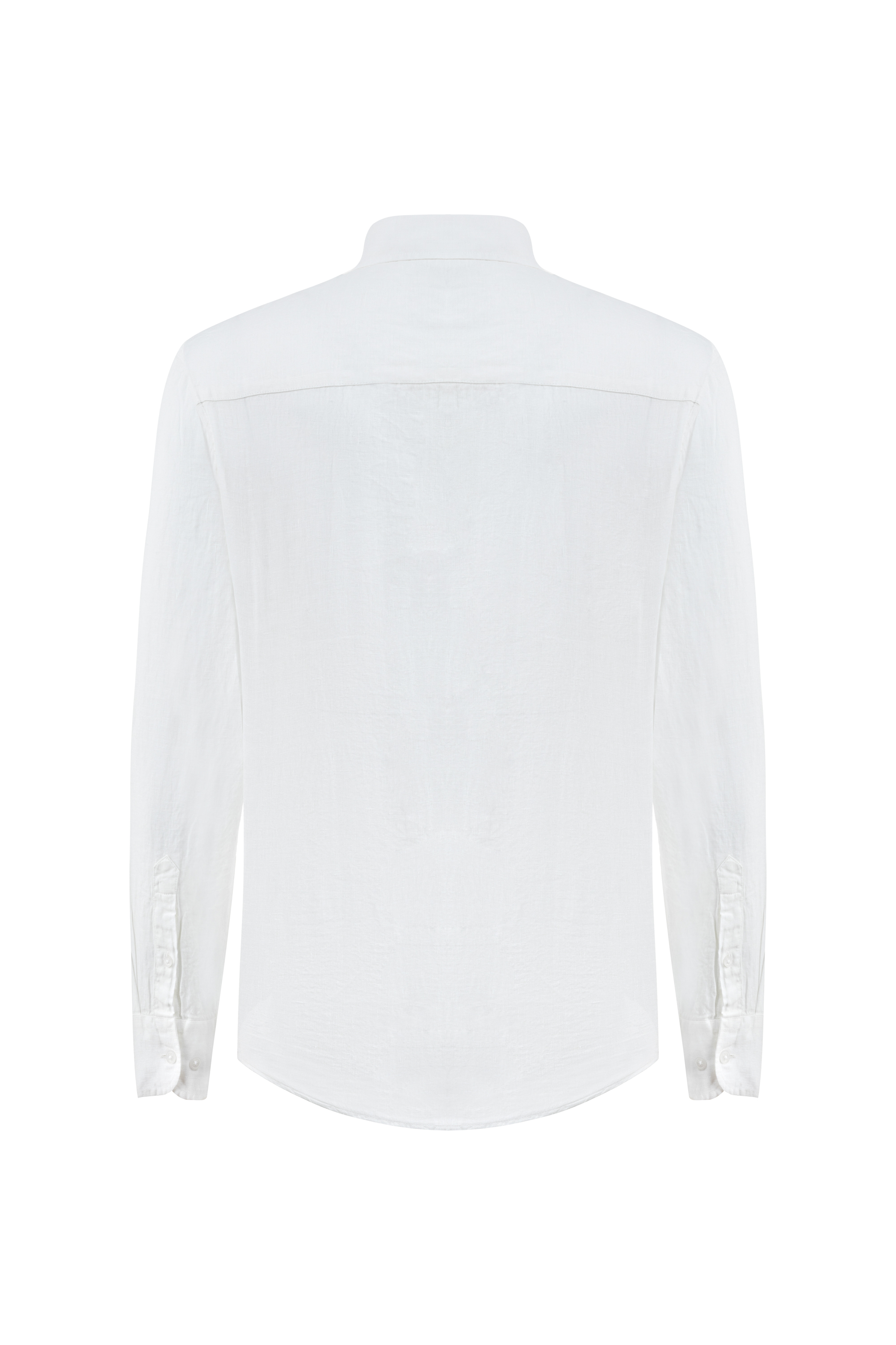 REGULAR FIT KETEN GÖMLEK