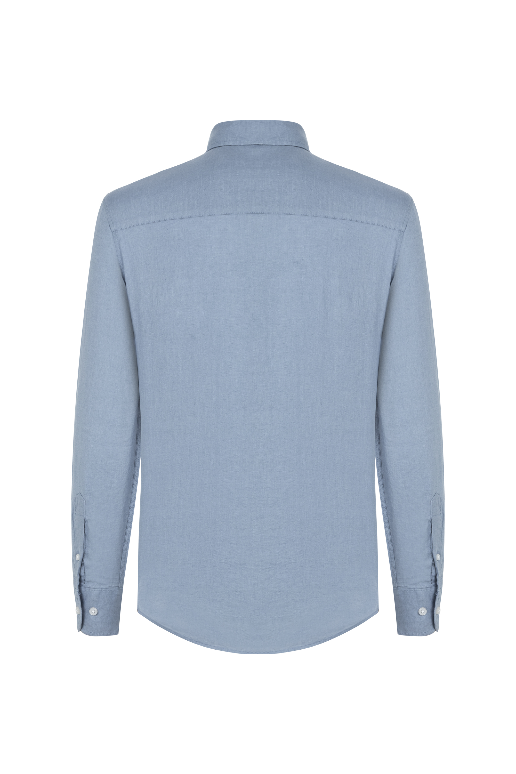 REGULAR FIT KETEN GÖMLEK