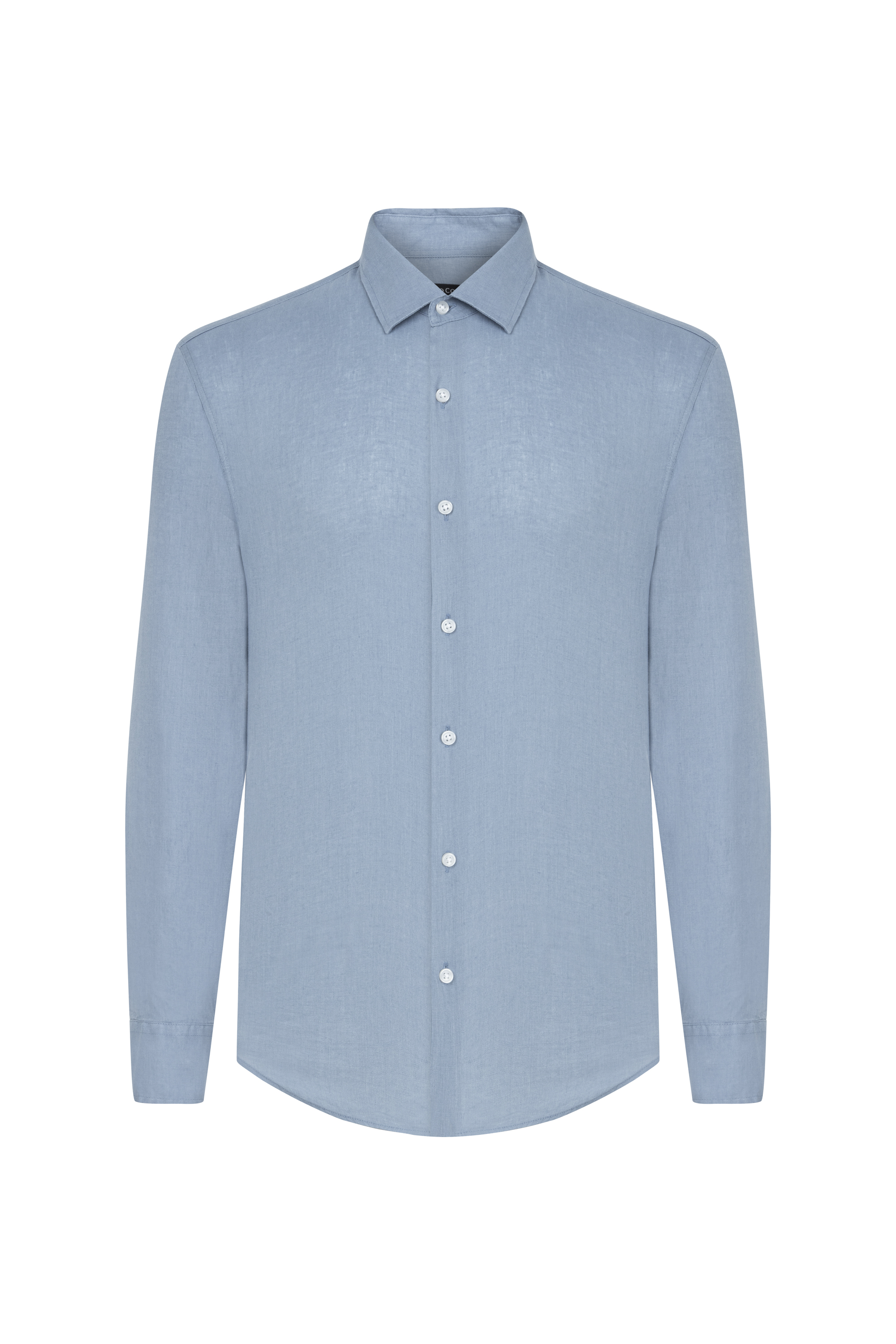 REGULAR FIT KETEN GÖMLEK