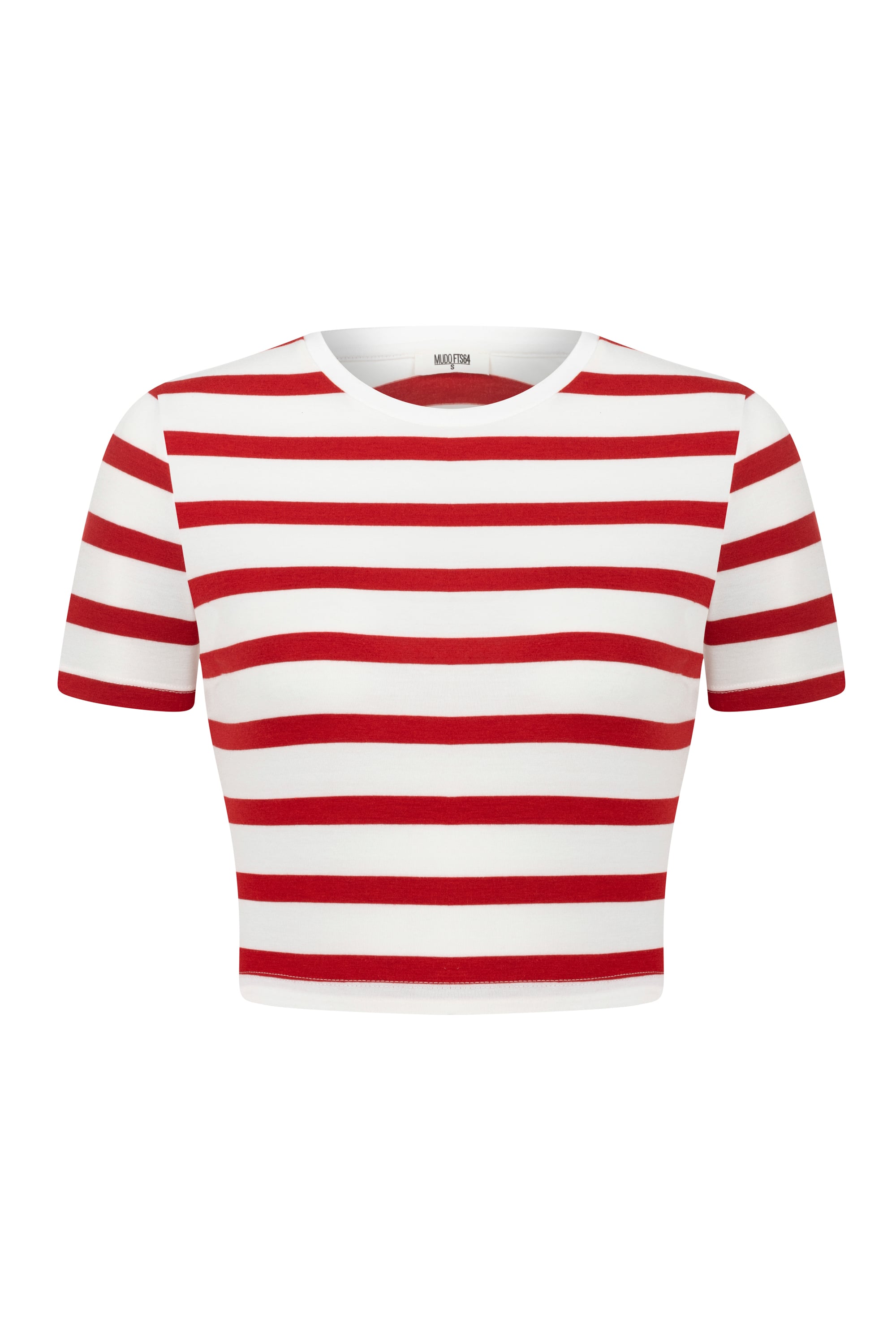 ÇİZGİLİ CROP T-SHIRT