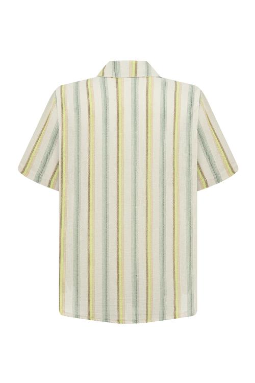  PAMUKLU CEPLİ OVERSIZE GÖMLEK