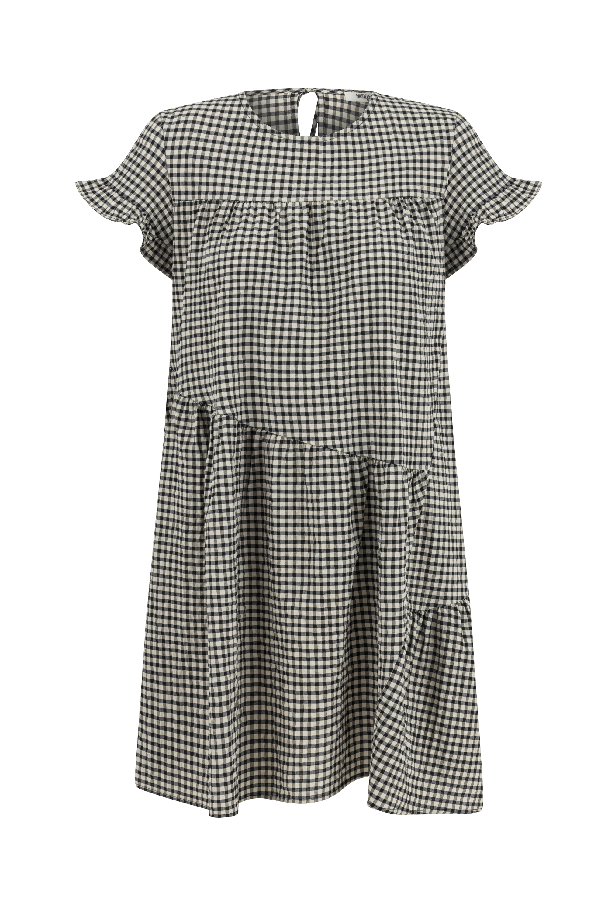 EKOSELİ FIRFIRLI MİNİ ELBİSE