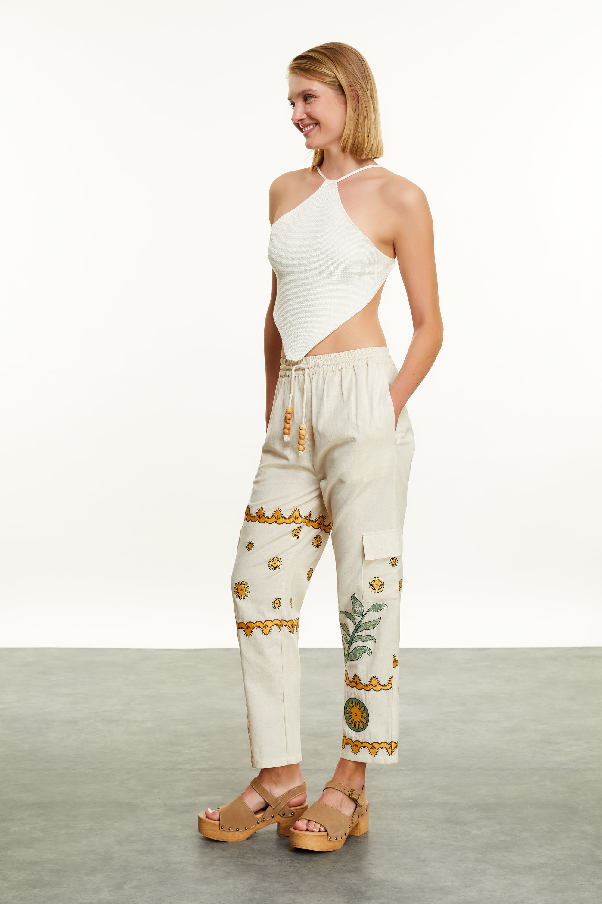 ETNİK NAKIŞLI PANTOLON