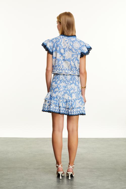  ETNİK BASKILI SMART BLUZ