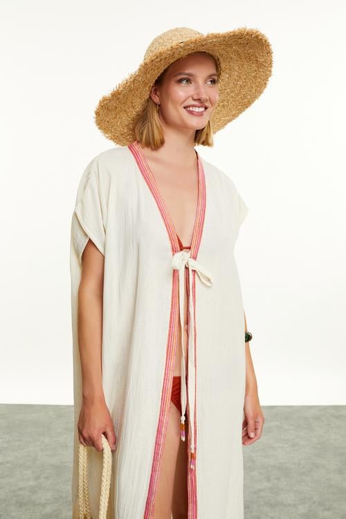  BAĞLAMALI PLAJ KİMONO