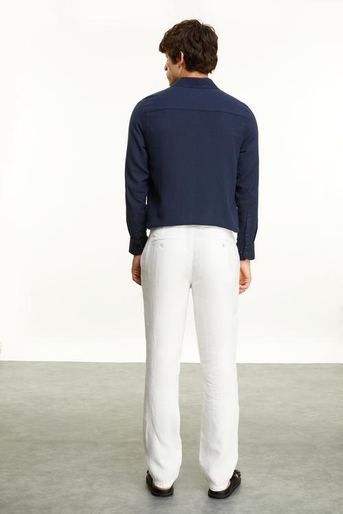  STRAIGHT FIT KETEN PANTOLON