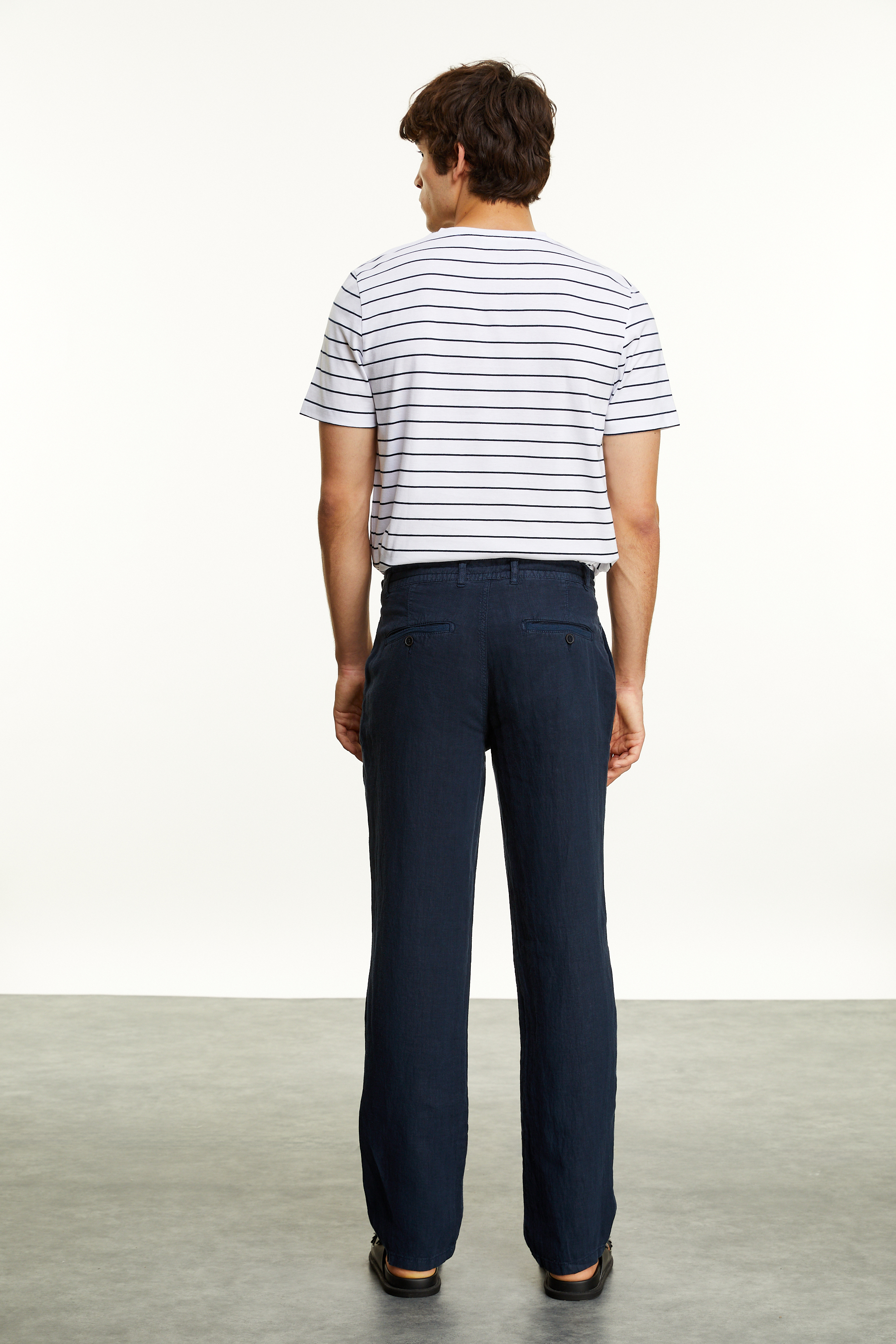 STRAIGHT FIT KETEN PANTOLON