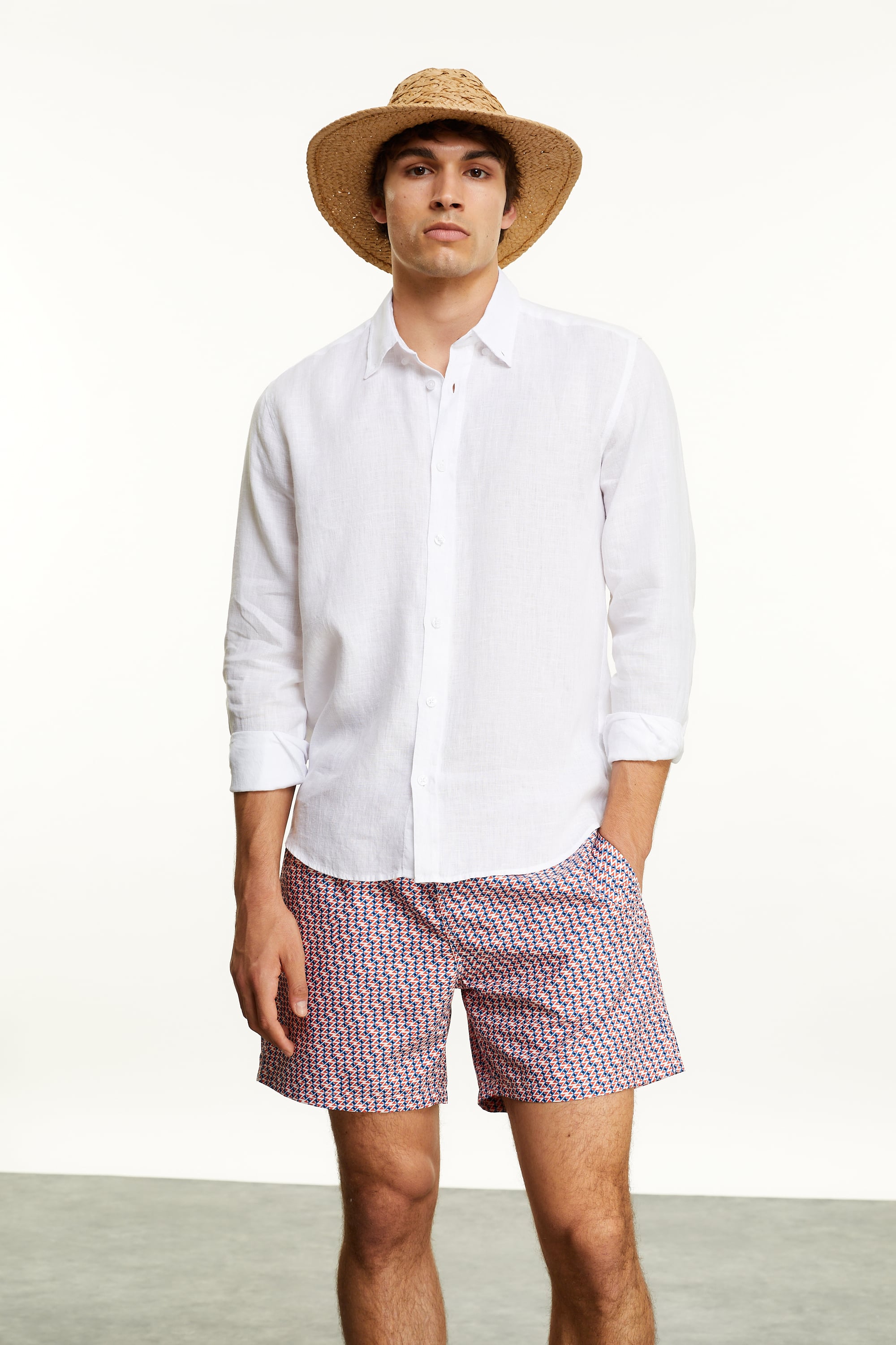 DESENLİ DENİZ ŞORTU