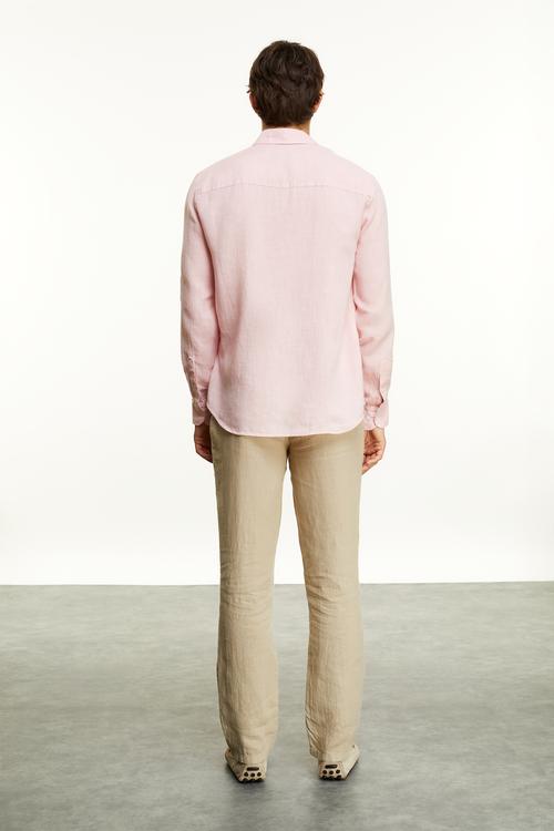  KETEN REGULAR FIT GÖMLEK