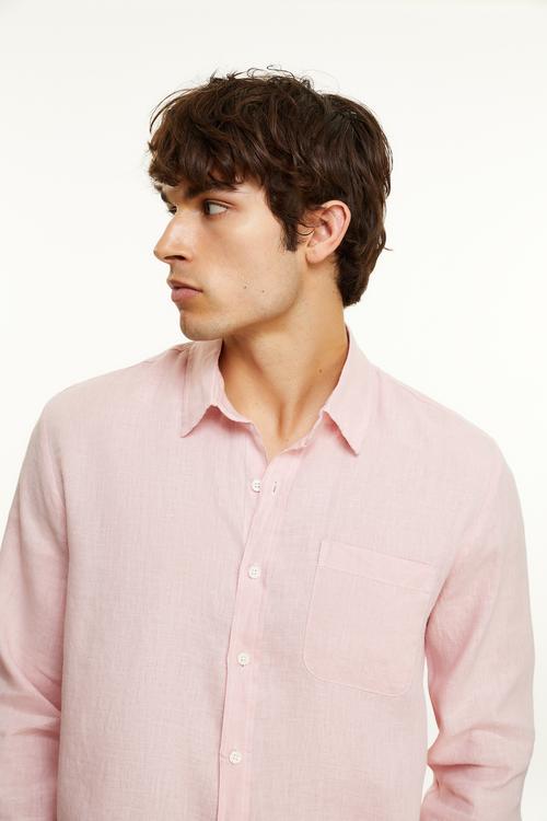  KETEN REGULAR FIT GÖMLEK