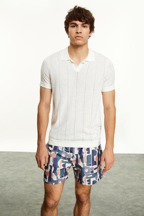  DESENLİ DENİZ ŞORTU