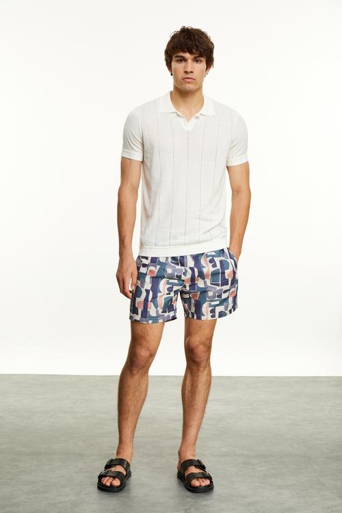  DESENLİ DENİZ ŞORTU