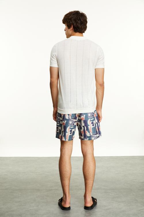  DESENLİ DENİZ ŞORTU