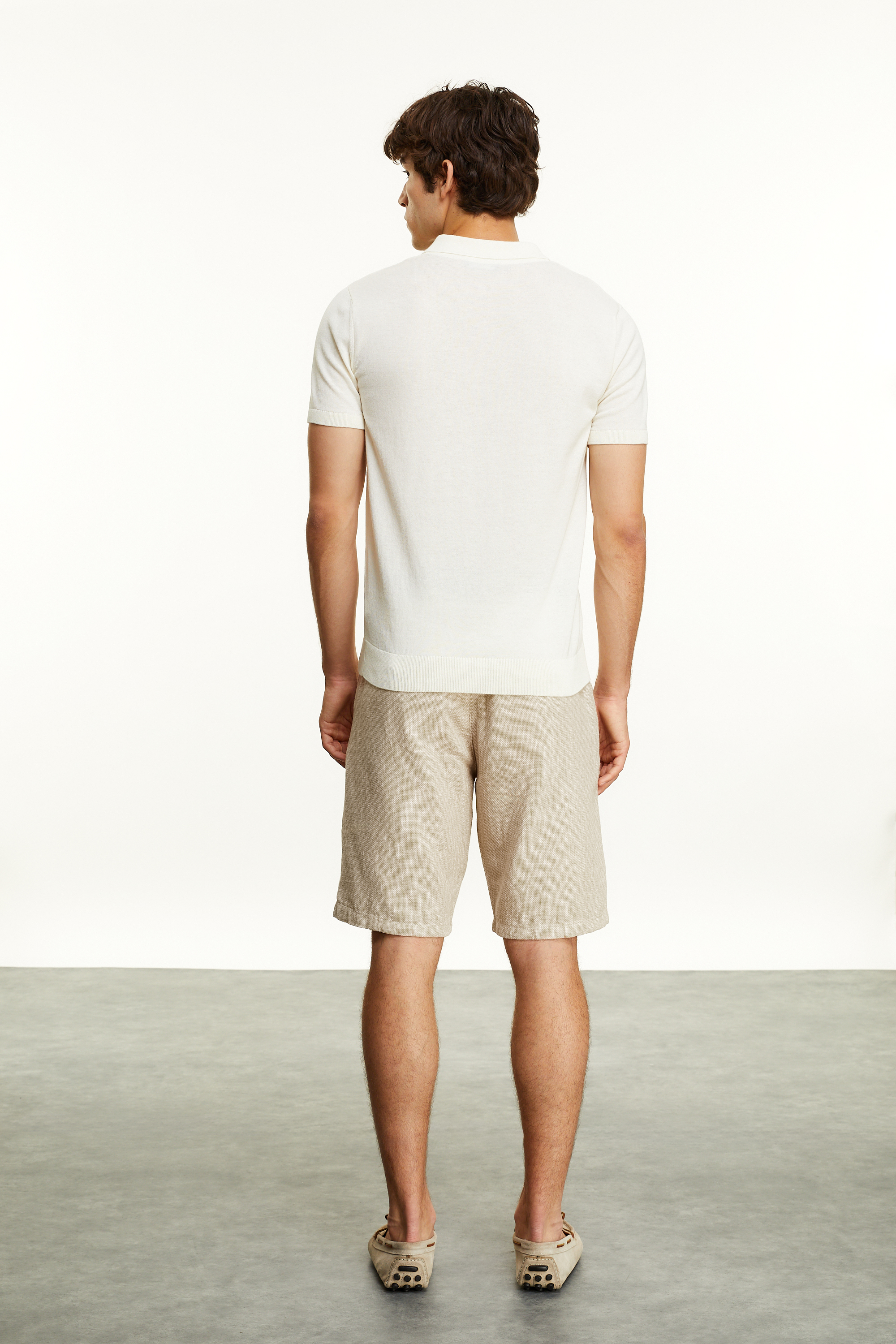 POLO YAKA JAKARLI KISA KOLLU TRİKO