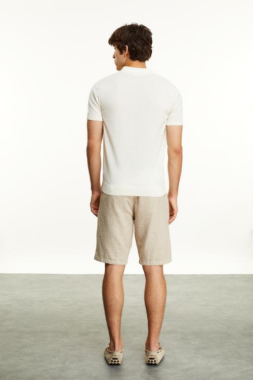  POLO YAKA JAKARLI KISA KOLLU TRİKO