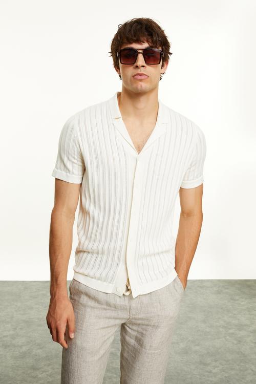  BAĞLAMALI STRAIGHT FIT KETEN PANTOLON