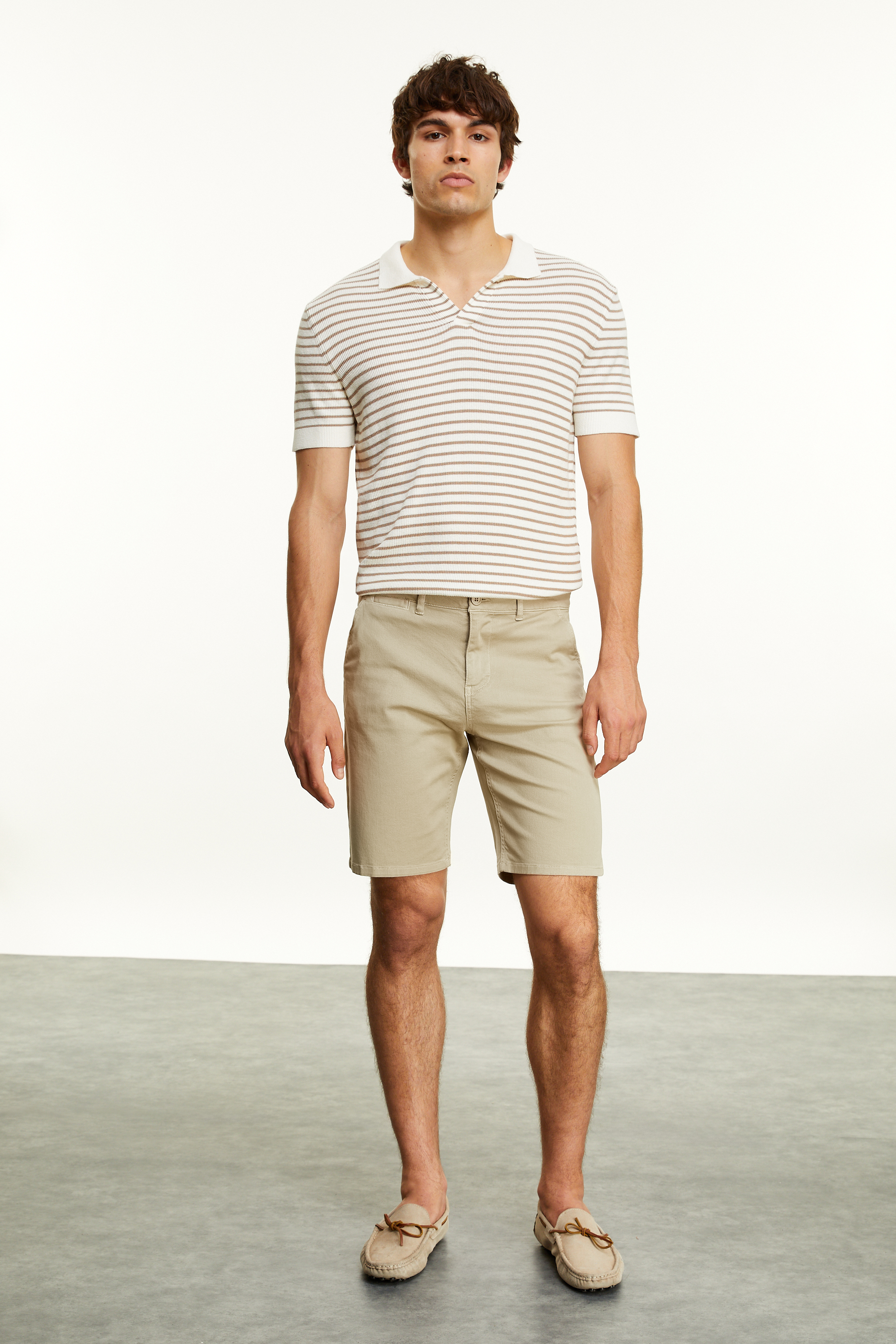 STRAIGHT FIT CHINO ŞORT