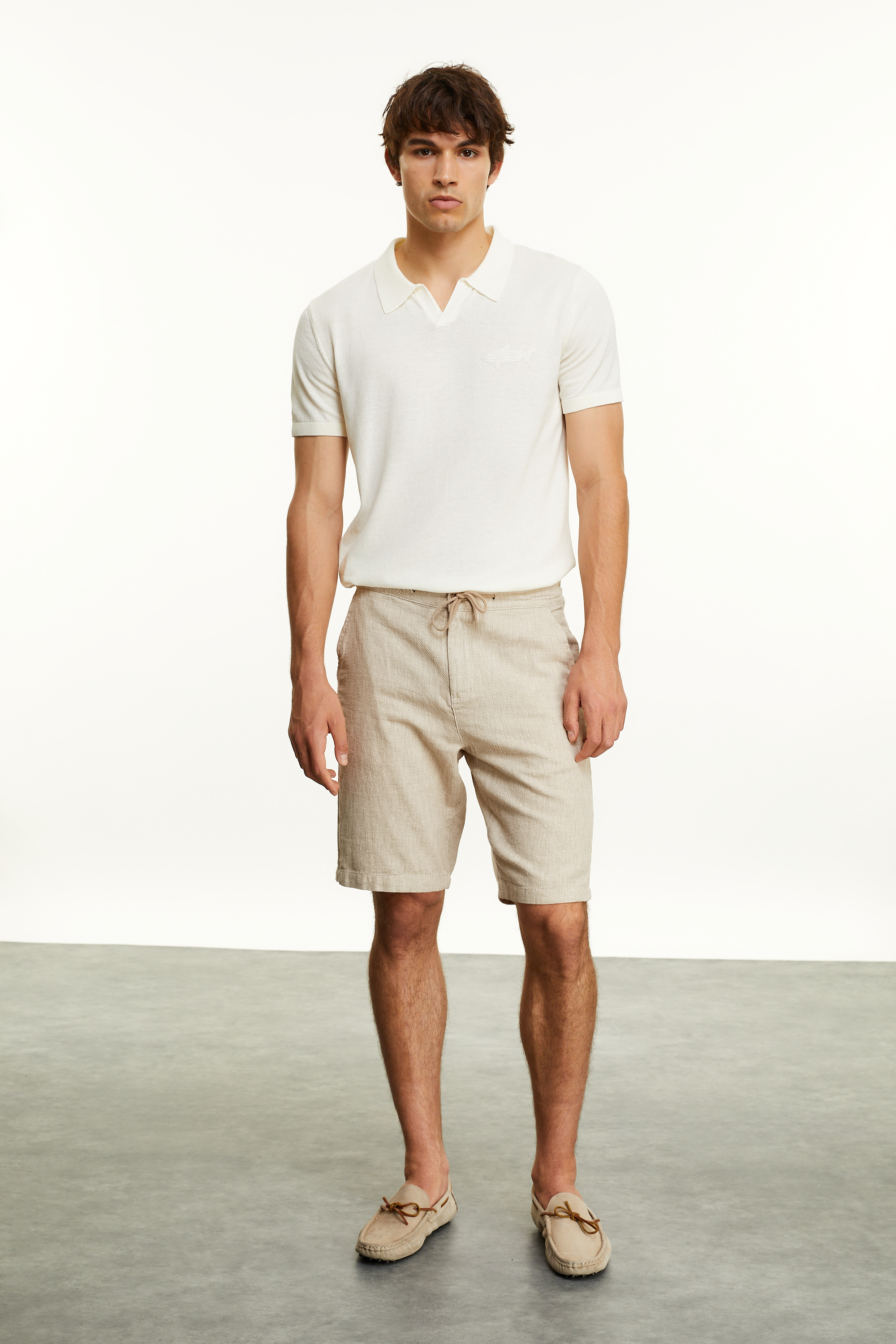 POLO YAKA JAKARLI KISA KOLLU TRİKO