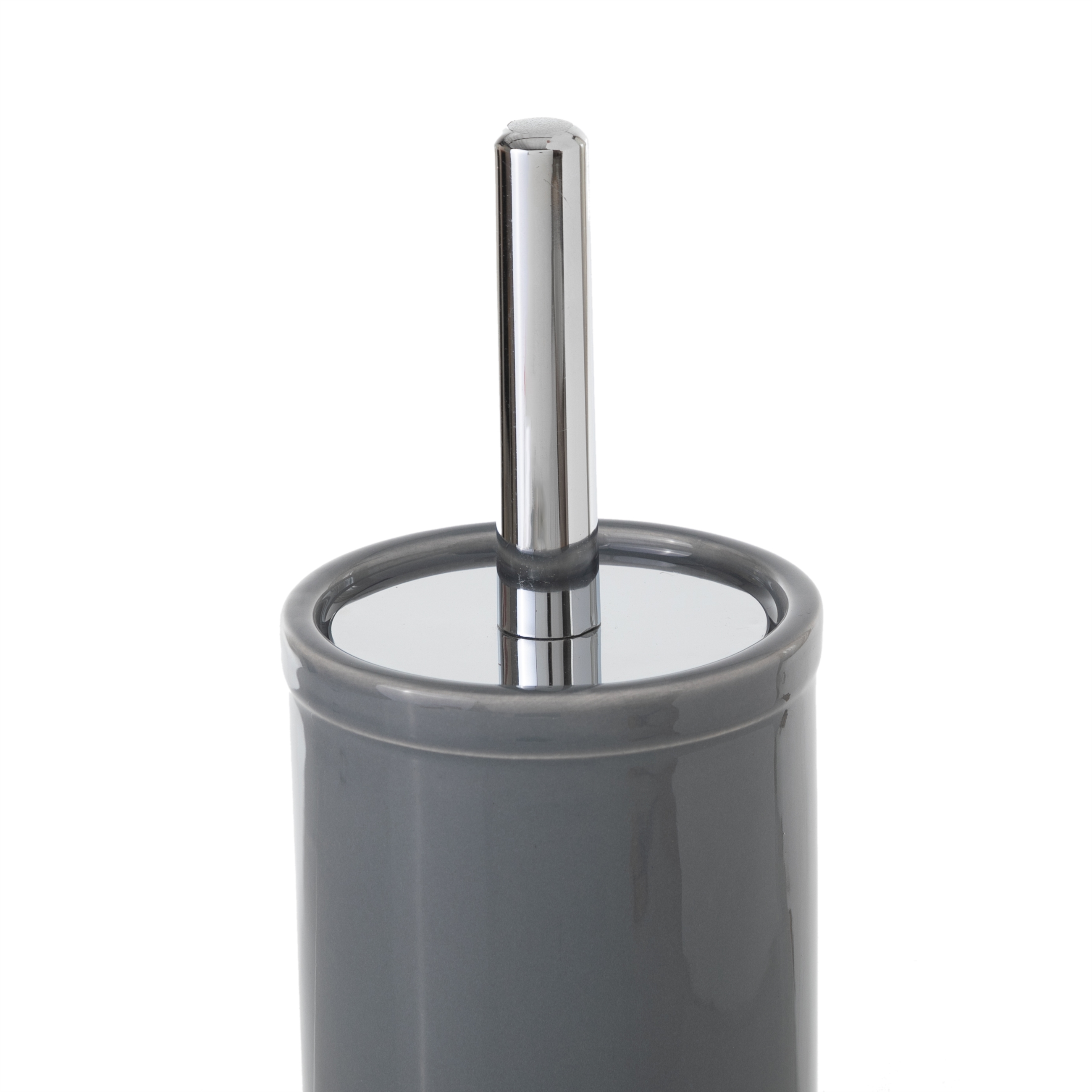 BARNES WC FIRÇASI PARLAK GRİ