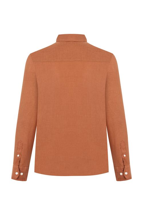 KETEN REGULAR FIT GÖMLEK