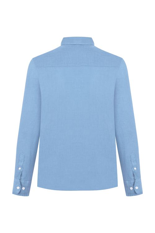  KETEN REGULAR FIT GÖMLEK