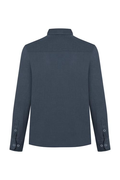  KETEN REGULAR FIT GÖMLEK