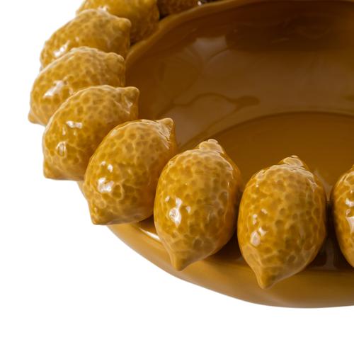  LEMON GROVE DEKORATİF KASE 37X37X14CM