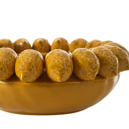  LEMON GROVE DEKORATİF KASE 37X37X14CM