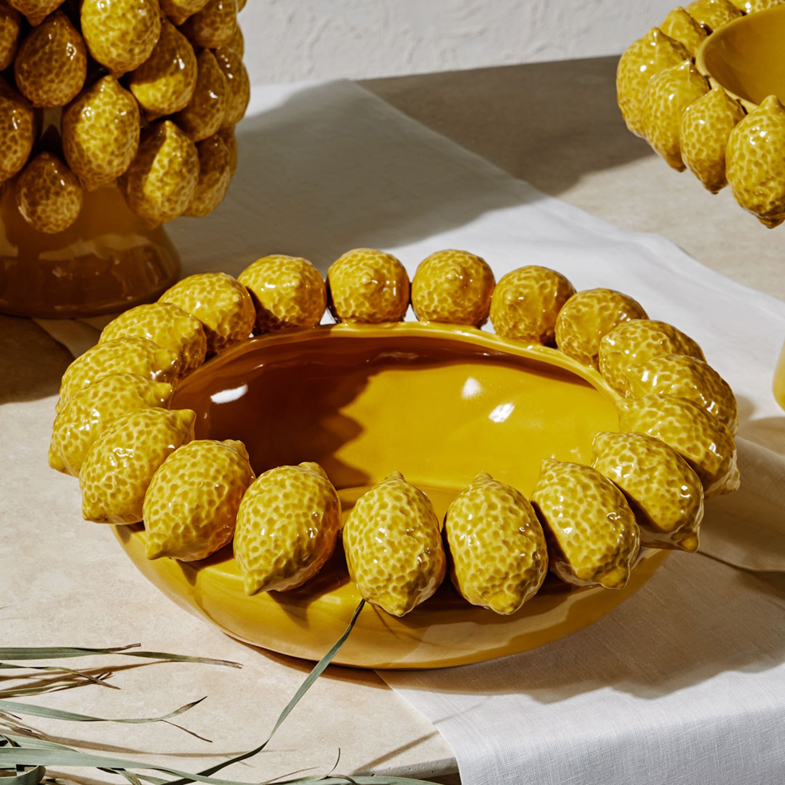 LEMON GROVE DEKORATİF KASE 37X37X14CM