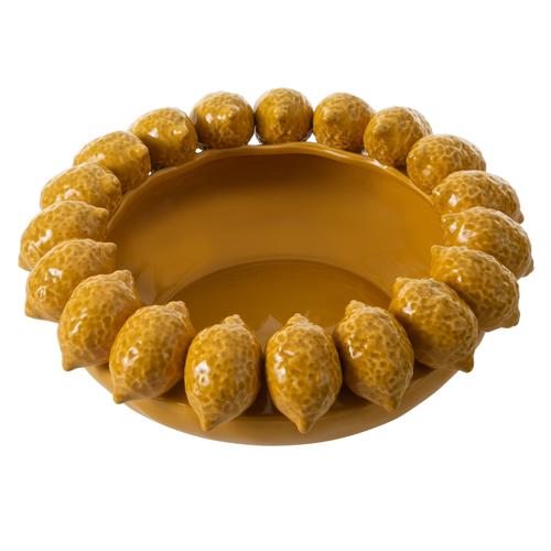  LEMON GROVE DEKORATİF KASE 37X37X14CM