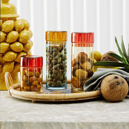  COLORS  KAVANOZ 1150ML -AMBER