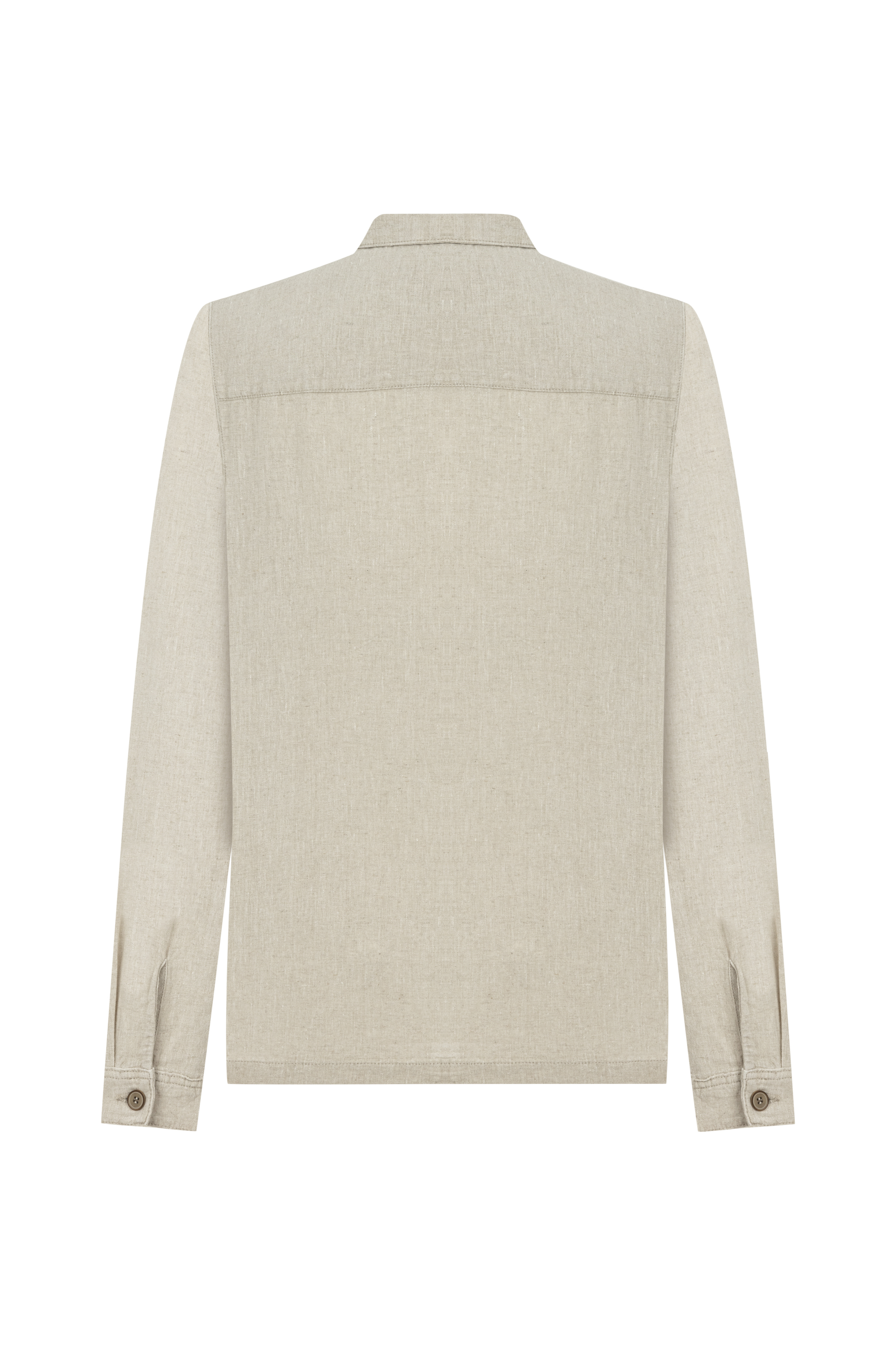 KETEN KARIŞIMLI REGULAR FIT CEKET