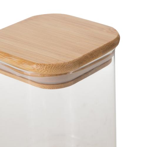  BOROSİLİKAT KARE KAVANOZ  500ML