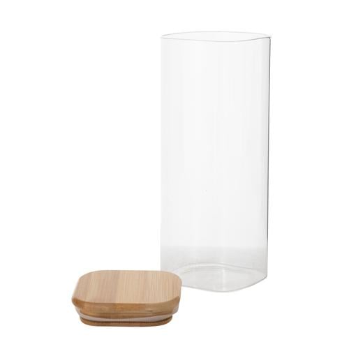  BOROSİLİKAT KARE KAVANOZ  1100ML