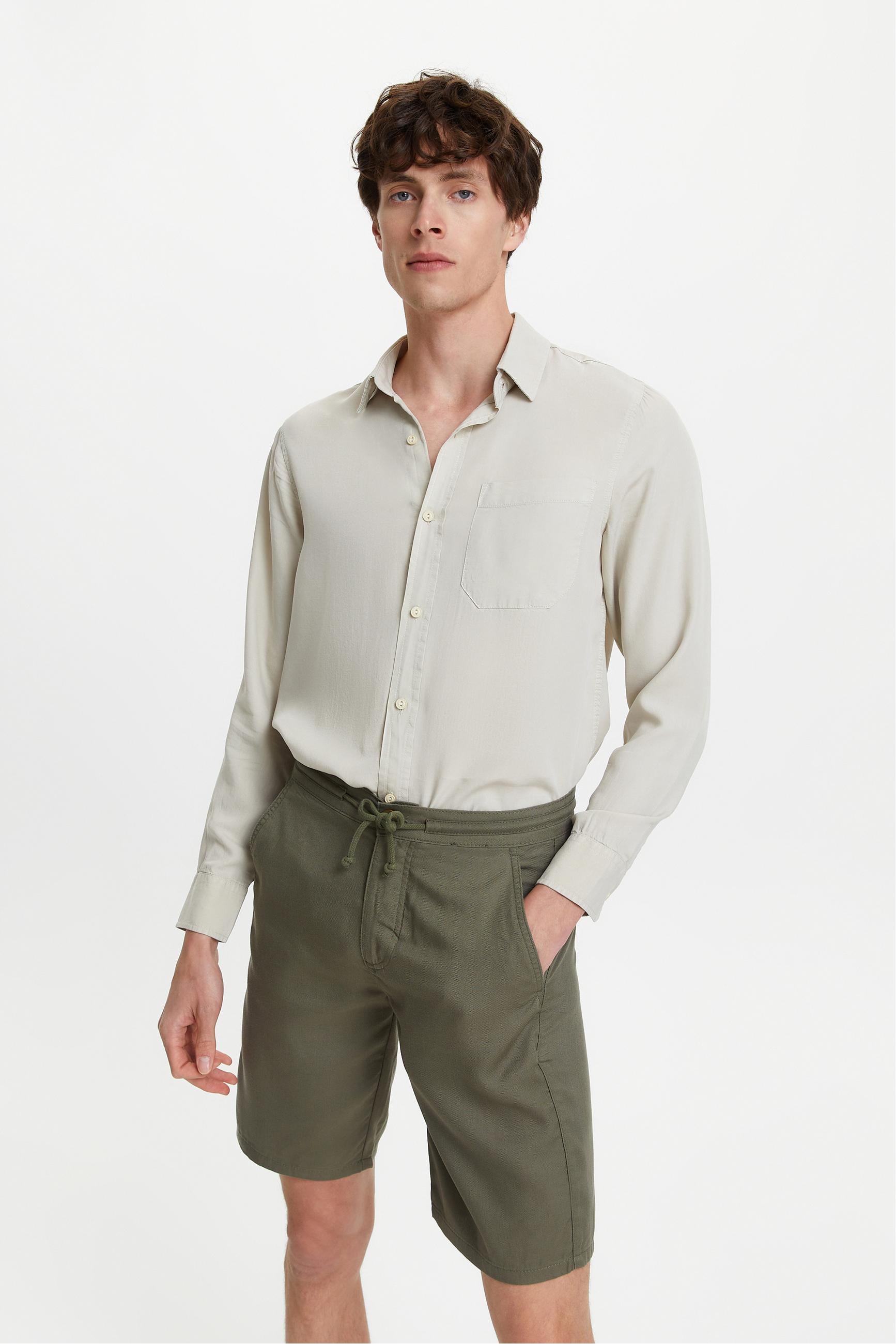 BAĞLAMA DETAYLI LİYOSEL ŞORT