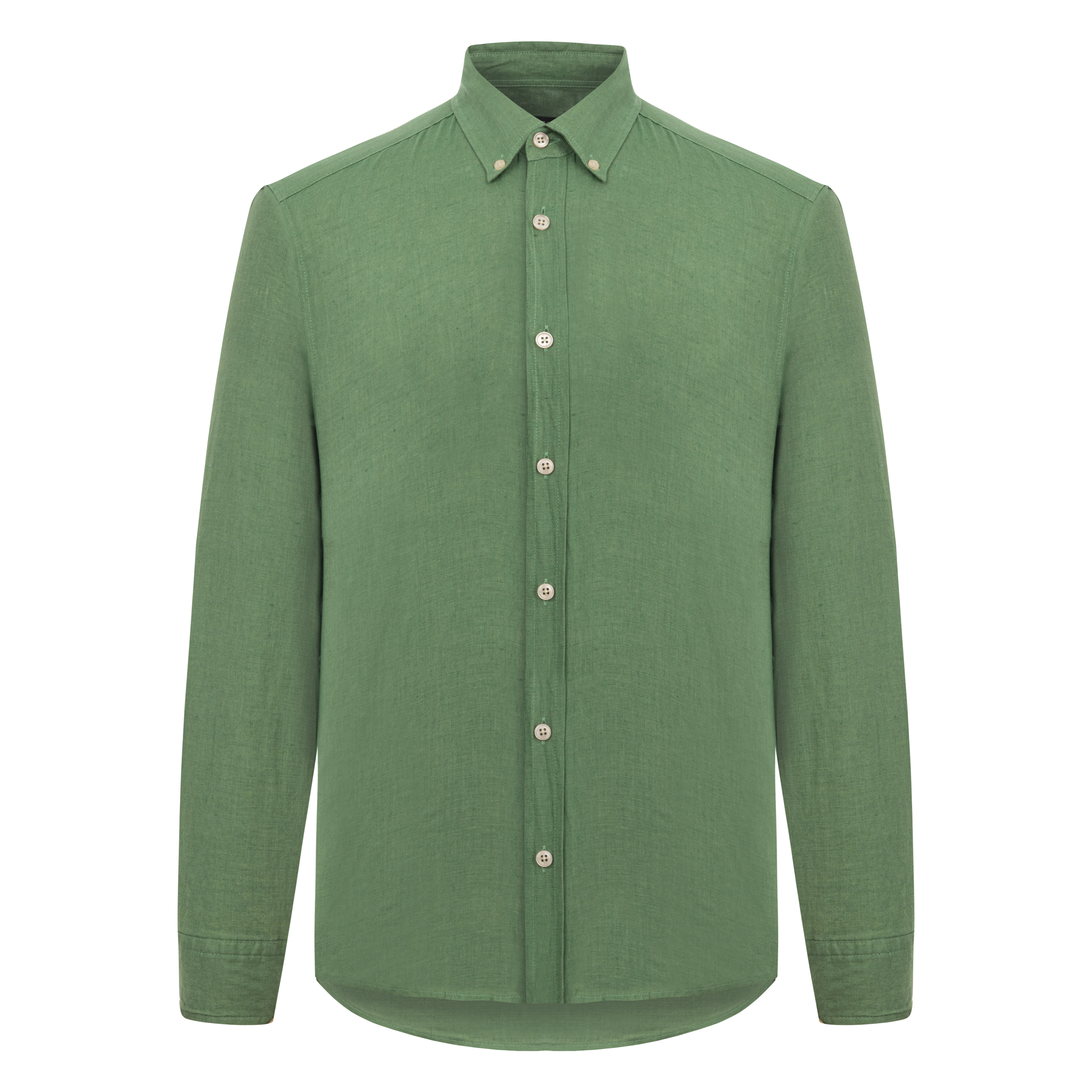 SLIM FIT KETEN GÖMLEK