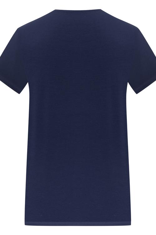  SLOGAN BASKILI KISA KOLLU T-SHIRT