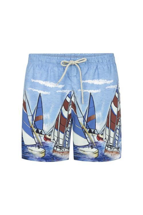  DESENLİ BAĞLAMALI DENİZ ŞORTU