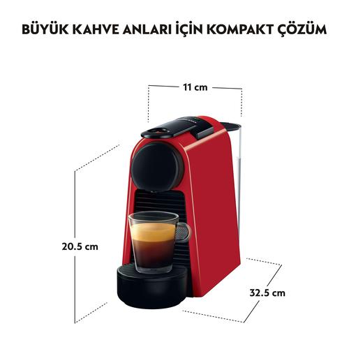  NESPRESSO D35 ESSENZA MINI RED
