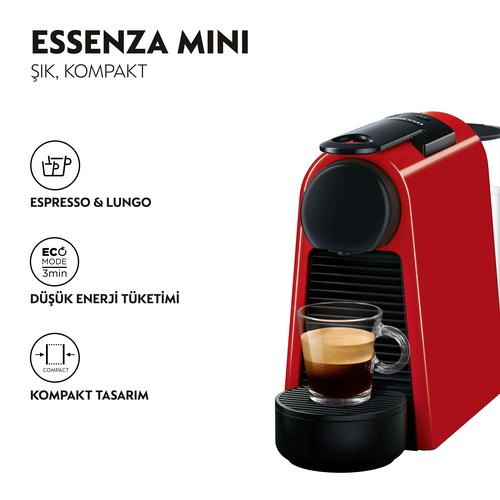  NESPRESSO D35 ESSENZA MINI RED