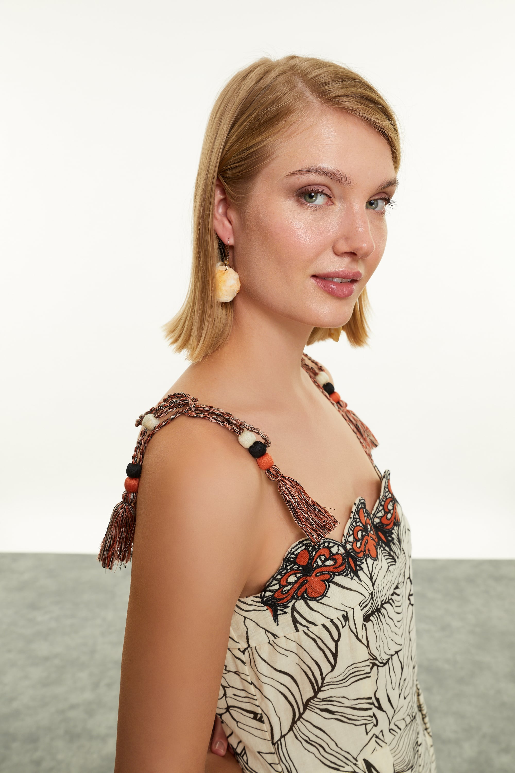 NAKIŞ DESENLİ ETNİK ASKILI MİNİ TULUM