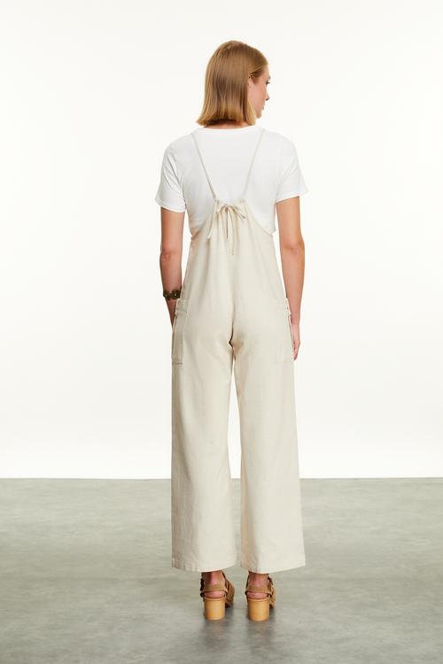  ASKILI KETEN KARIŞIMLI CEPLİ TULUM