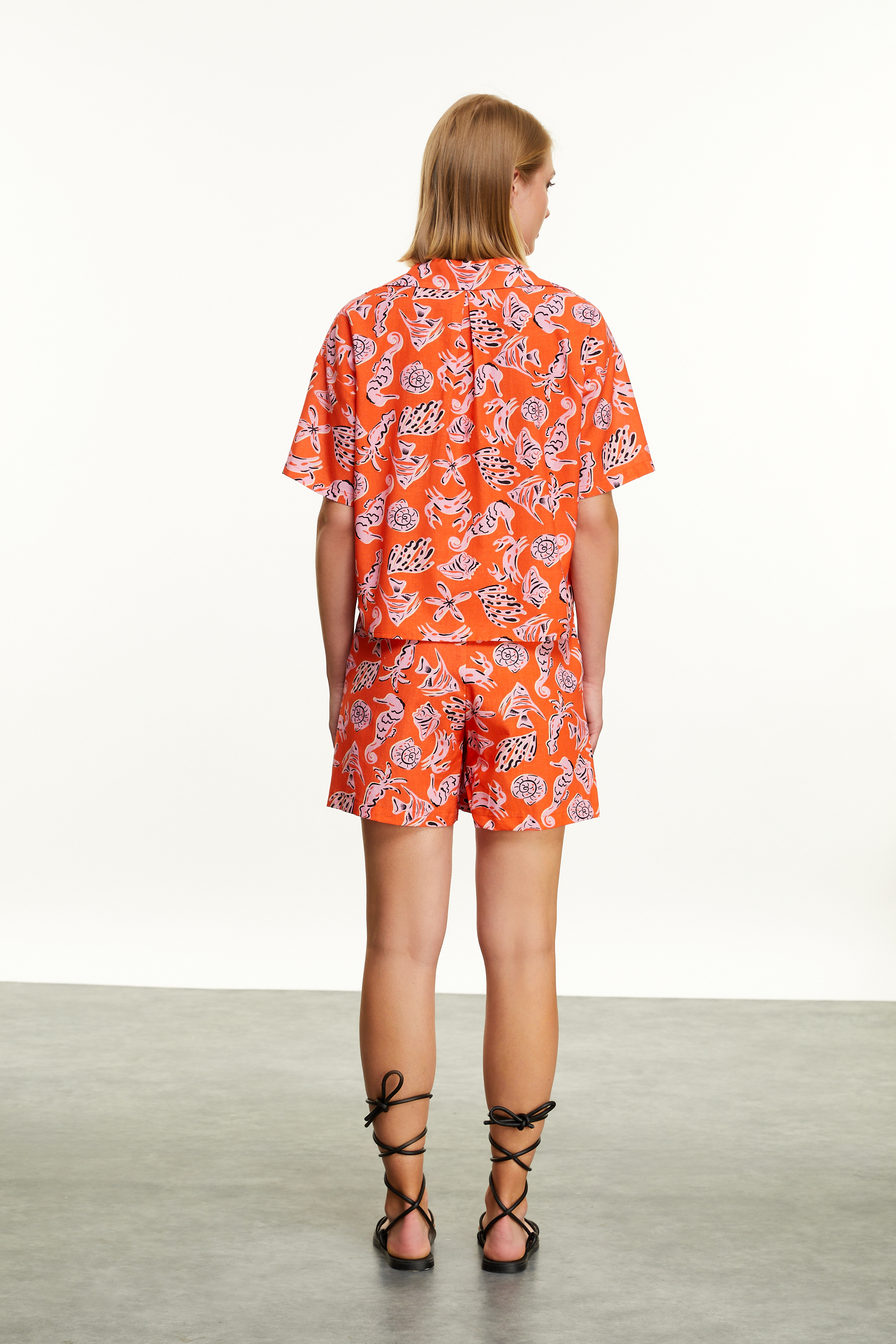 BASKILI SMART GÖMLEK