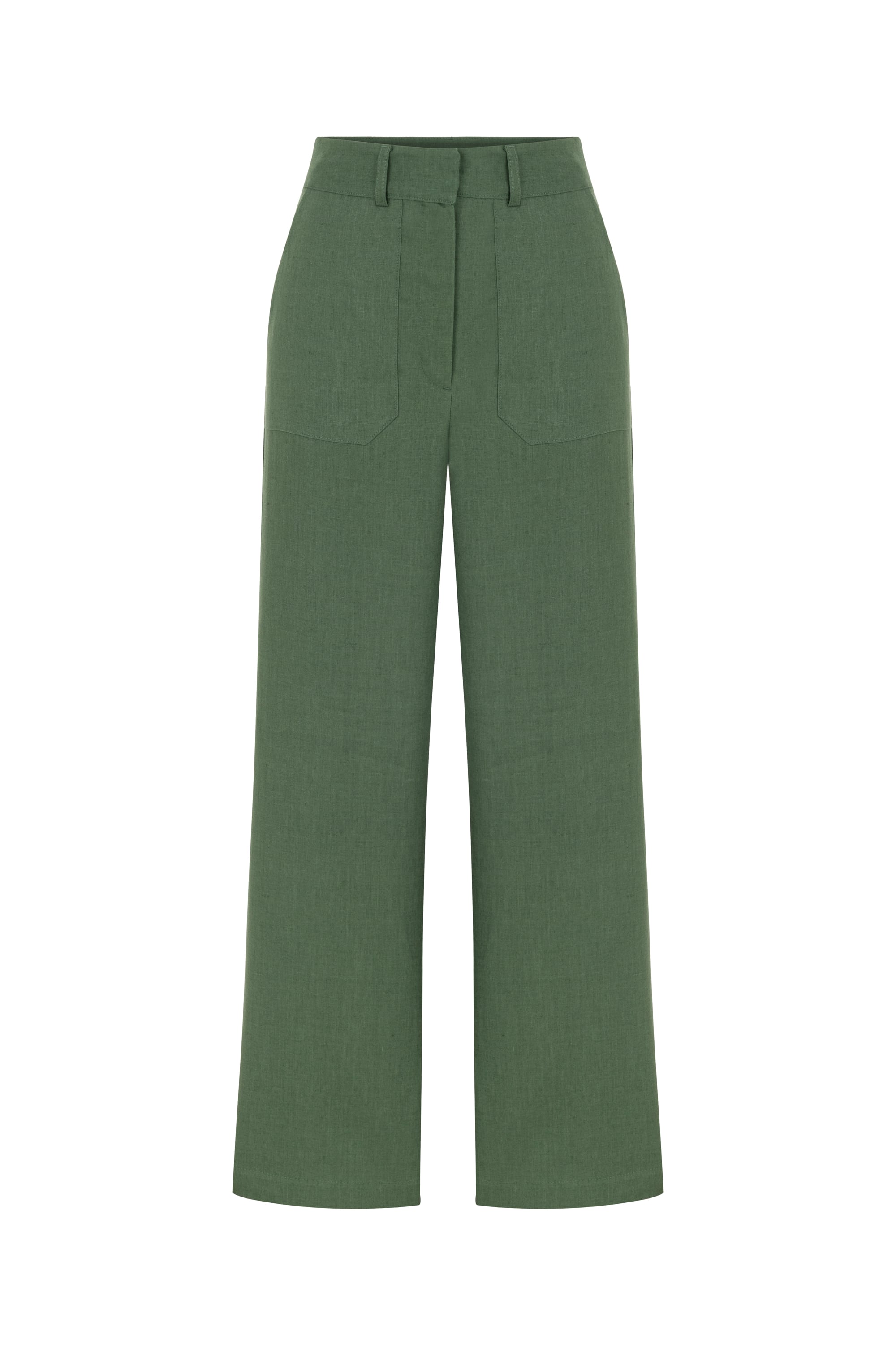 STRAIGHT FIT KETEN PANTOLON