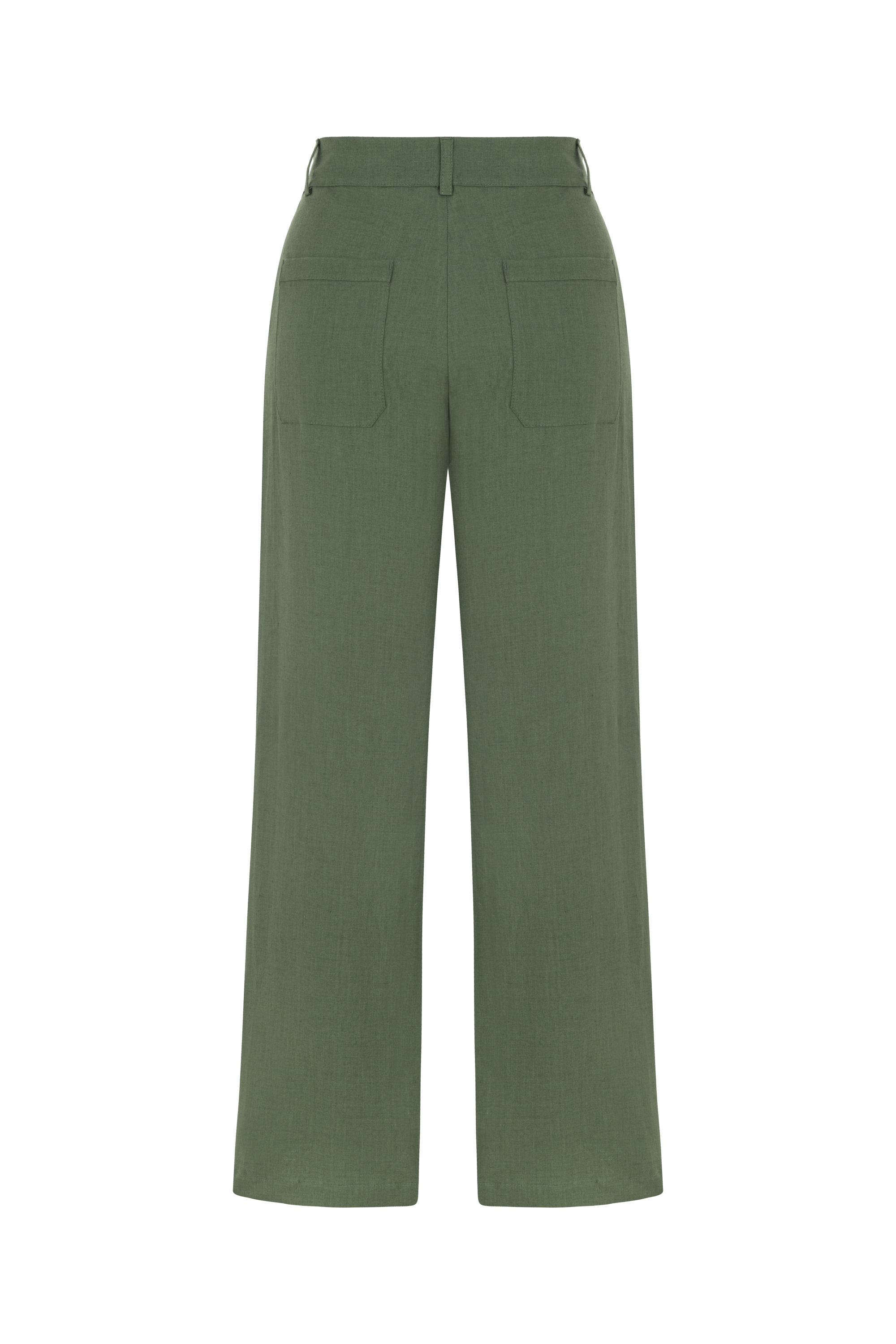 STRAIGHT FIT KETEN PANTOLON