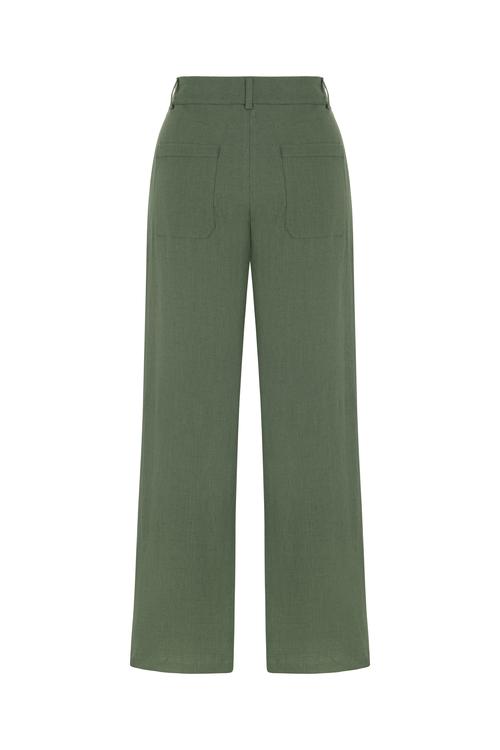  STRAIGHT FIT KETEN PANTOLON