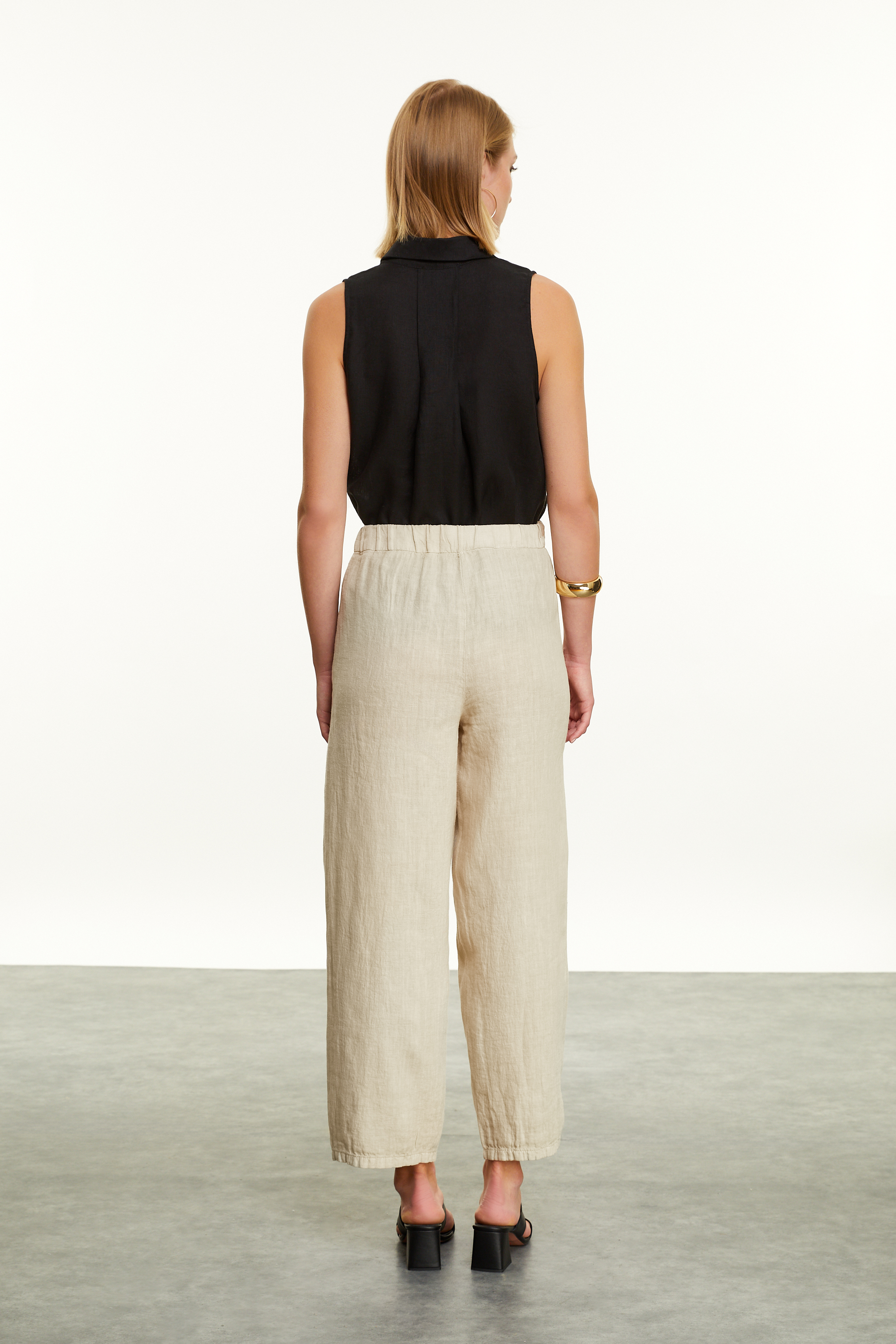 RELAX FIT KETEN PANTOLON