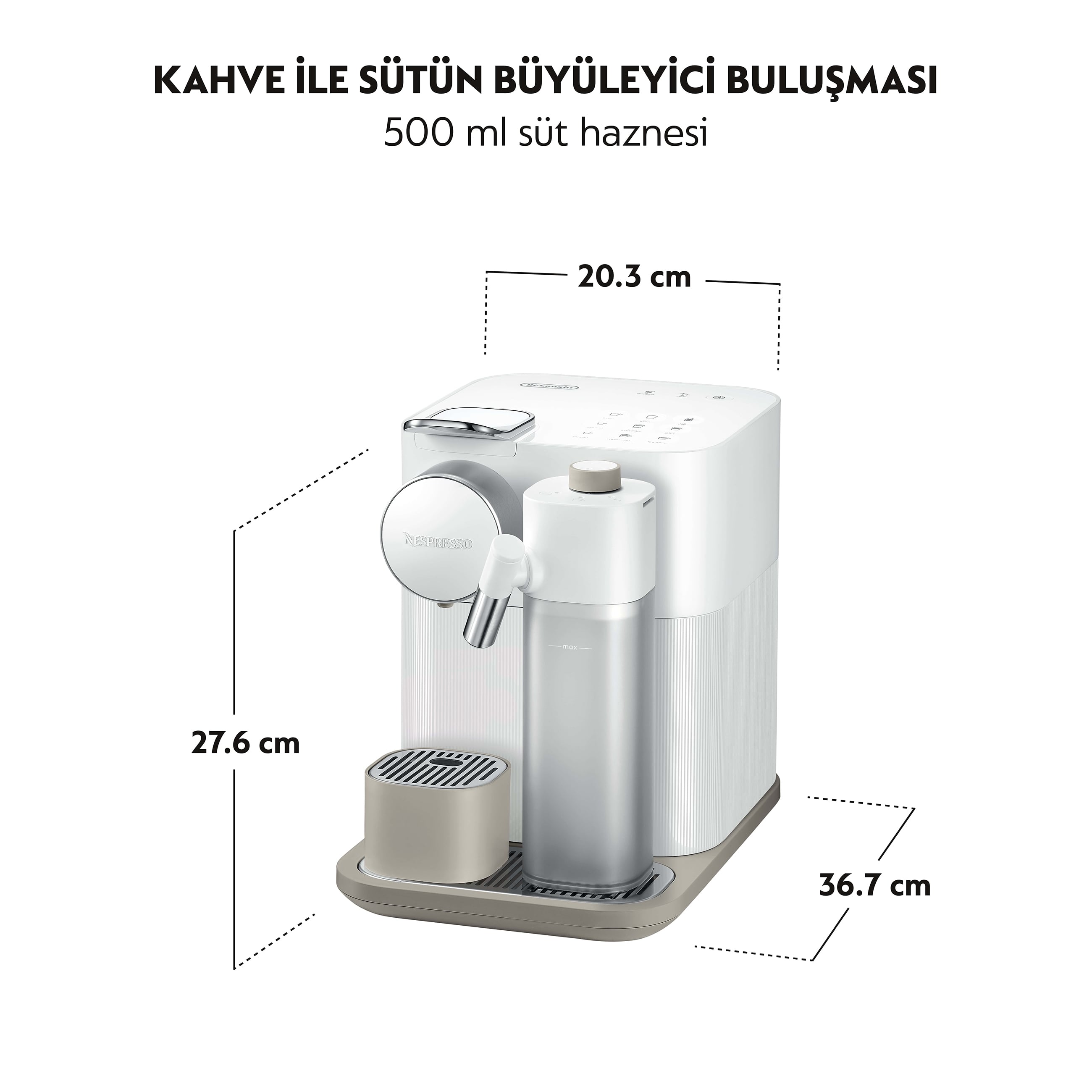 NESPRESSO GRAN LATISSIMA WHITE F541