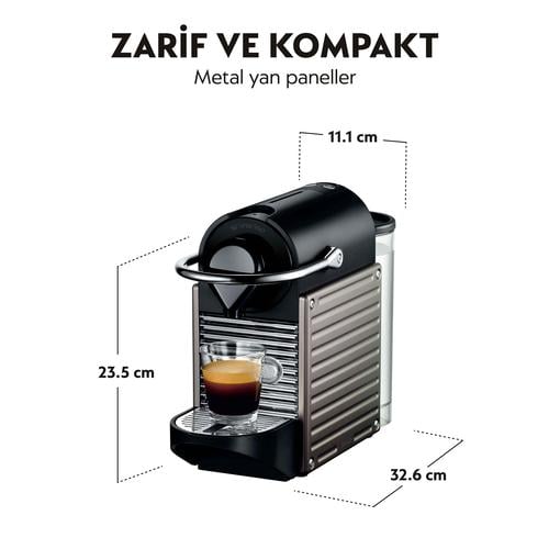  NESPRESSO C61 PİXİE TİTAN